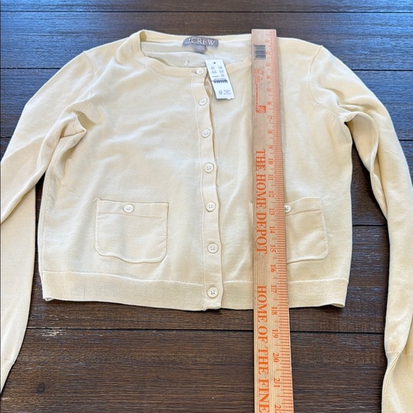 J. Crew Crewneck cardigan in premium ultrafine cotton Size XXS - Picture 7 of 12